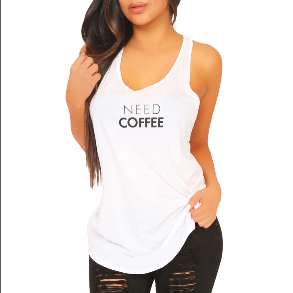 NEED COFFEE Tank